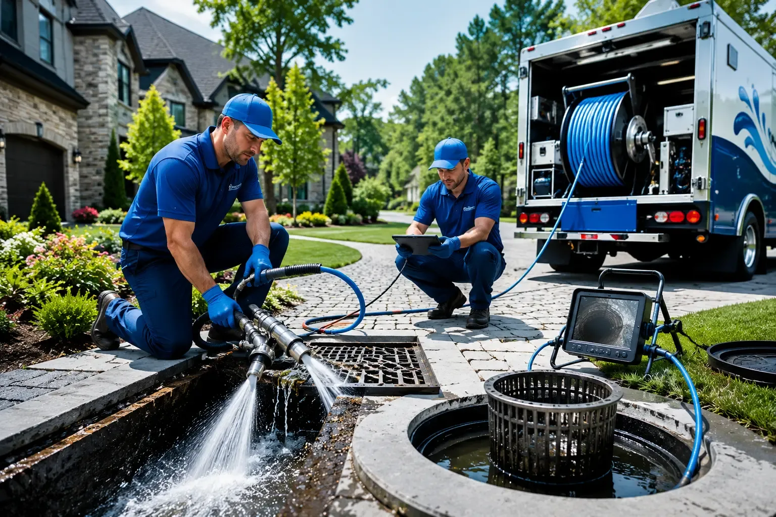 Local outdoor drain cleaning professionals in Verona, MS